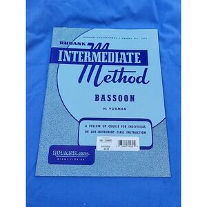 rubank intermediate method bassoon library no. 143‎